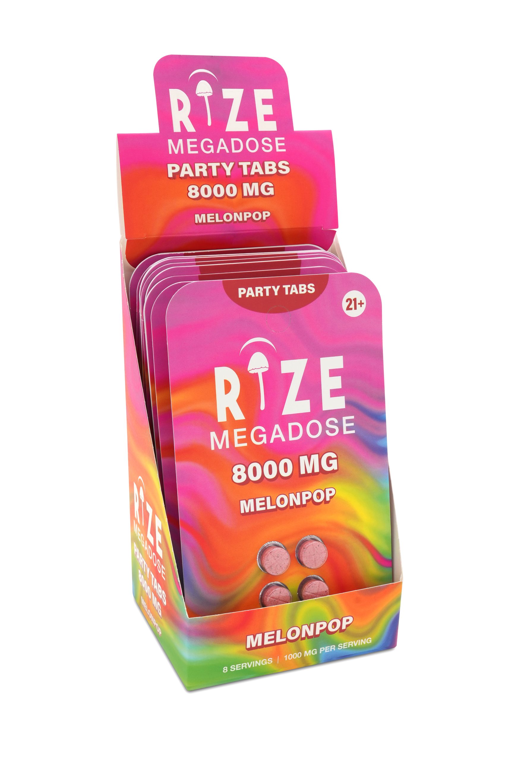 https://rize0fhope.com/product/10 Pack – 4pc 8000mg Melon Pop Party Tabs/